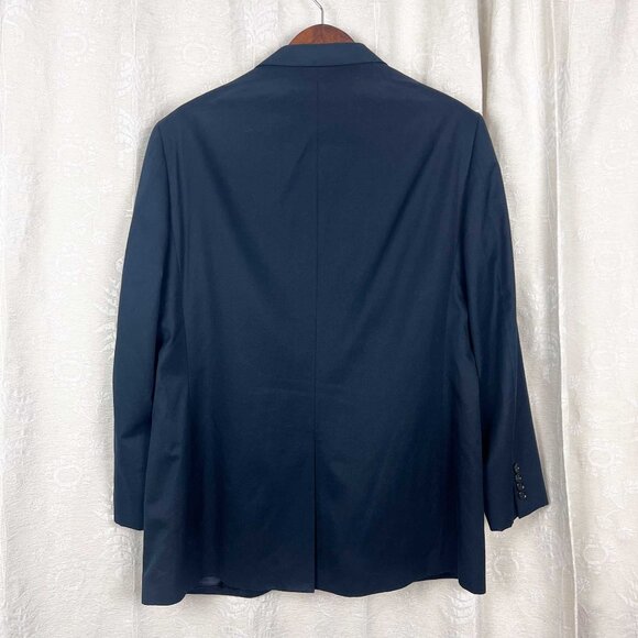 J. Crew men's Aldridge Jacket cotton blazer dark blue - Picture 3 of 8